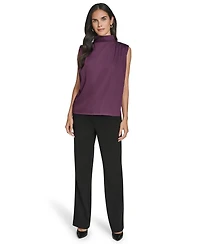 Calvin Klein Women's Mock Neck Top