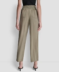 Dkny Women's Sueded Fuji Two-Button Cargo Pants