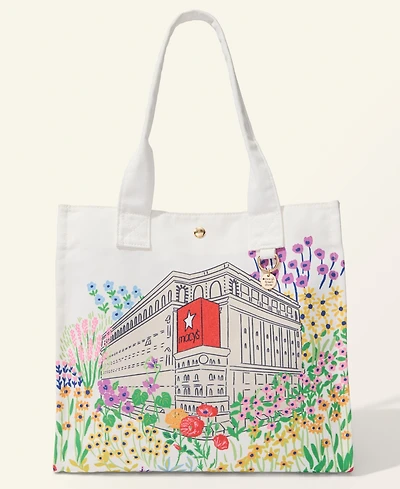 Macy's Flower Show Herald Square Tote Bag, Macy's Exclusive