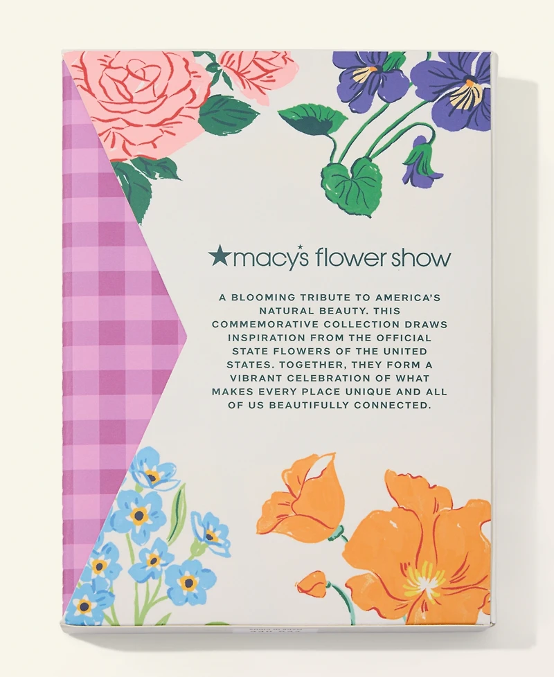 Macy's Flower Show Mini Notebook Set, Macy's Exclusive