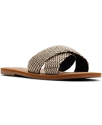 Roxy Women's Andreya Raffia Ladies Slip On Sandals
