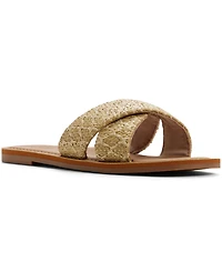 Roxy Women's Andreya Raffia Ladies Slip On Sandals