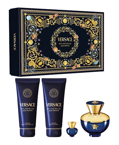 Versace 4-Pc. Dylan Blue Pour Femme Eau De Parfum Spray Gift Set