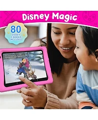 Contixo K80A 8" Kids Learning Tablets, Disney eBook Pre-Installed, Android 13, 32GB, Kid-Proof Case & Stylus