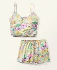 Macy's Flower Show Women's Field Print Pajamas Set, Exclusive