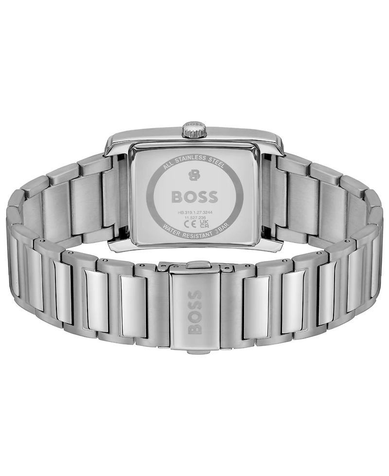 Hugo Boss Men's Principle Dress Multi Quartz Multi Stainless Steel Watch, 42.5mm