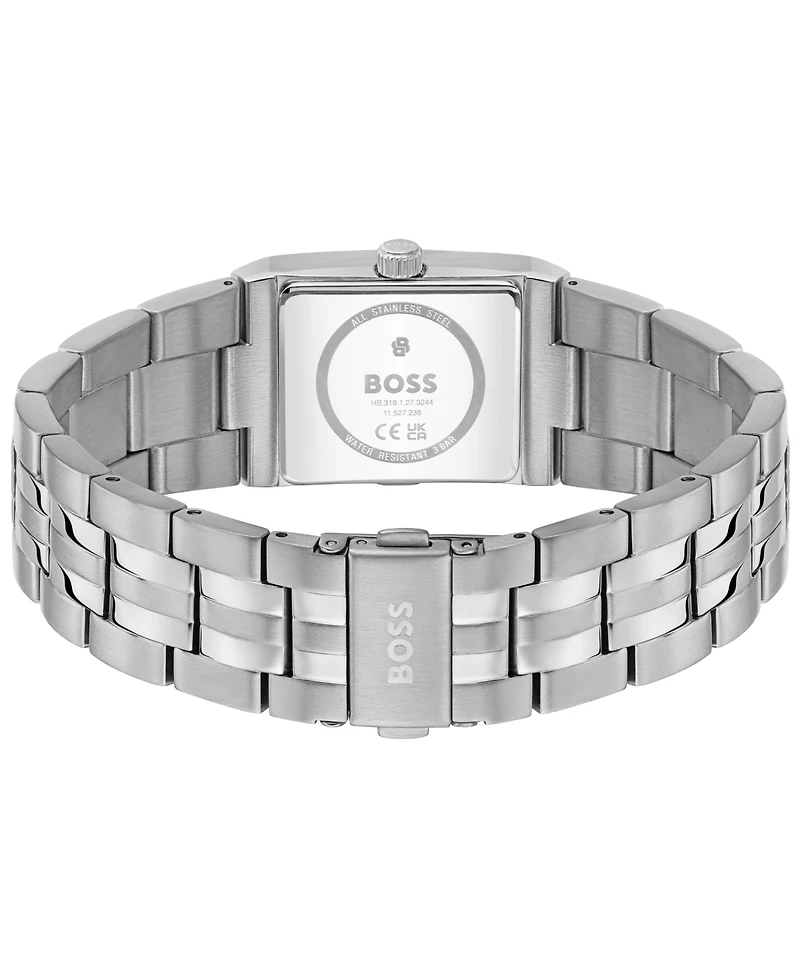 Hugo Boss Men's Strivo Quartz Stainless Steel Watch, 25.6mm