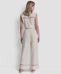 Dkny Jeans Women's Mid Rise Drawstring Pants