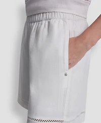 Dkny Jeans Women's Pull-On Elastic Boxer Shorts