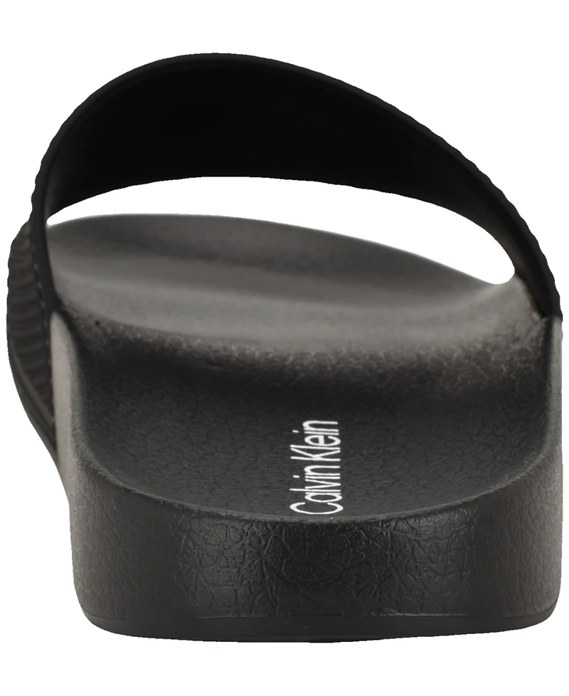 Calvin Klein Women's Adair Slip-On Beach Slides