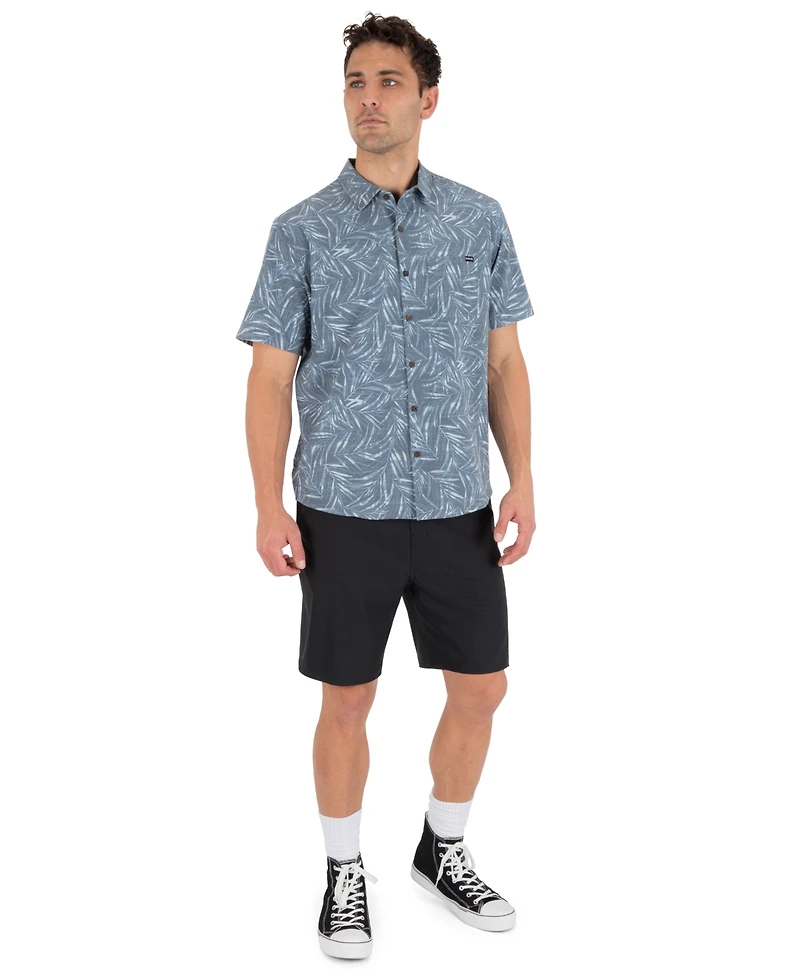 Hurley Men's Classic-Fit Button Down Collar Shirt
