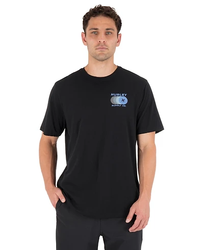 Hurley Men's Regular-Fit Fast Circles Short-Sleeve T-Shirt