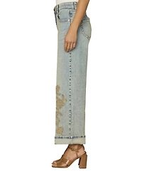 Democracy Petite High-Rise Wide Leg Jeans