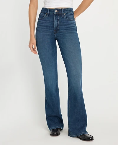 Good American Women's Classic Boot-Cut Jeans