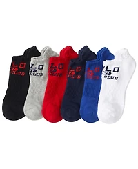 Polo Ralph Lauren Men's Athletic Low Cut Socks, 6-Pack