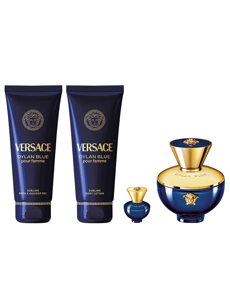 Versace 4-Pc. Dylan Blue Pour Femme Eau De Parfum Spray Gift Set