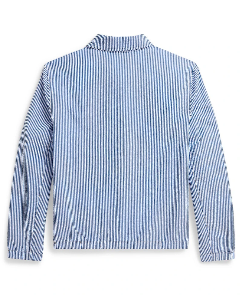 Polo Ralph Lauren Boys' 8-20 The Bayport Point-Collar Seersucker Jacket