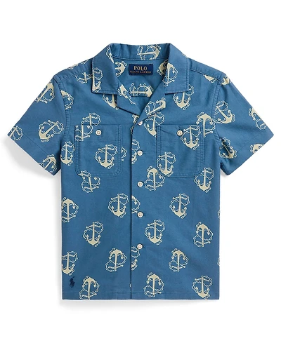 Polo Ralph Lauren Boys' 2-7 Anchor-Print Shirt