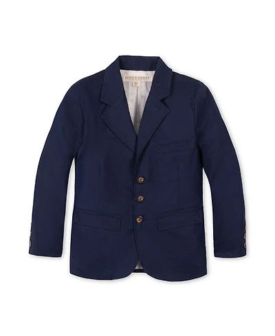 Hope & Henry Toddler Boys Linen Suit Jacket