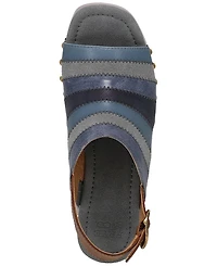 Frye and Co. Women's Wylie Patchwork Round Toe Sandals