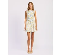 En Saison Women's Audrey Sleeveless Mini Dress