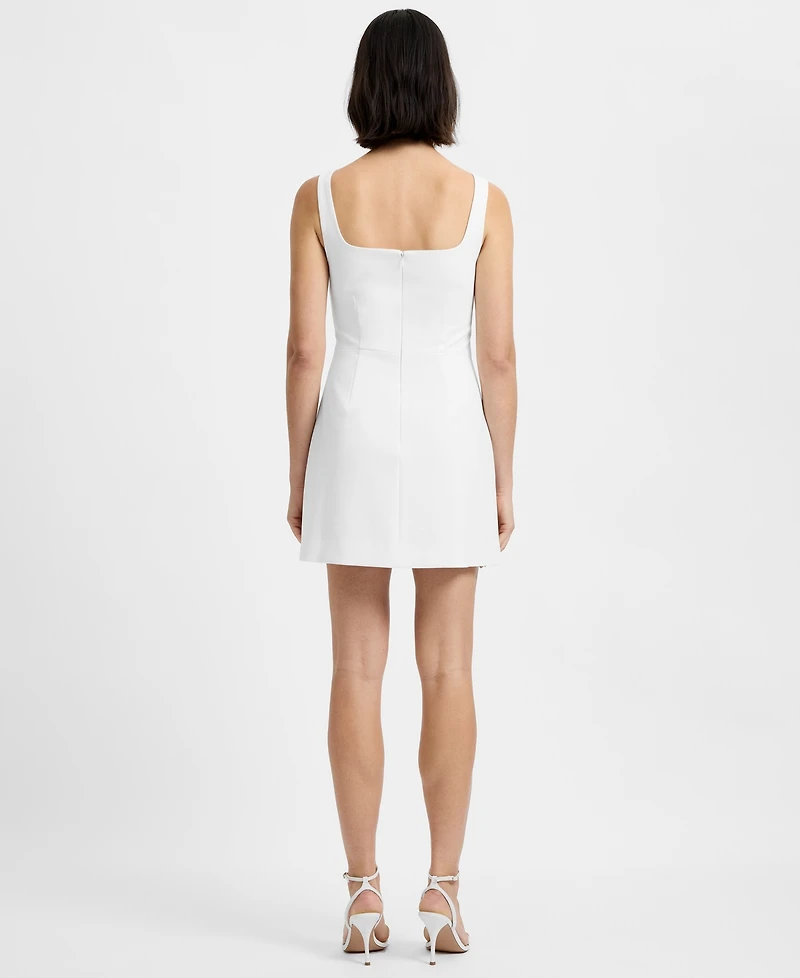 French Connection Women's Azra Slide Slit Sleeveless Mini Dress