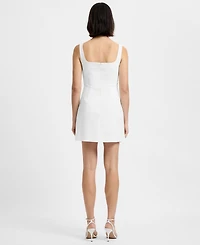 French Connection Women's Azra Slide Slit Sleeveless Mini Dress