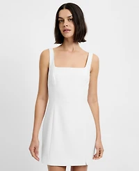 French Connection Women's Azra Slide Slit Sleeveless Mini Dress