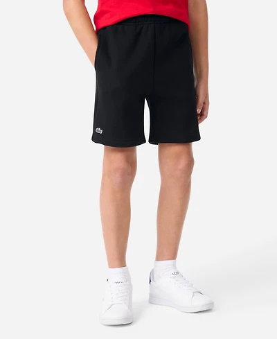 Lacoste Boys' 8-18 Core Fleece Shorts