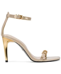 Donna Karan New York Women's Pryce Buckle Ankle-Strap Dress Sandals