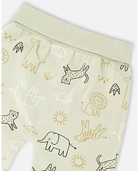 Deux par Baby Boy Cotton Jersey Sweater and Pants Set