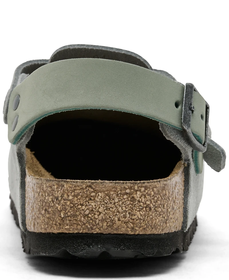 Birkenstock Women's Tokio Birkibuc Clogs from Finish Line