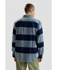 Desigual Men's Striped denim shirt