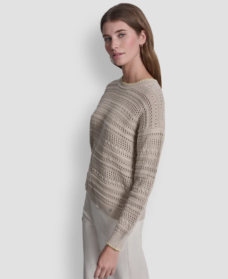 Dkny Jeans Petite Crewneck Sweater