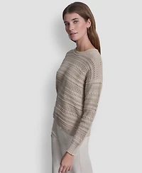 Dkny Jeans Petite Crewneck Sweater