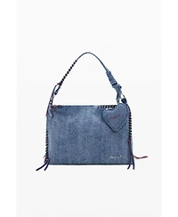 Desigual Women's Big denim heart bag