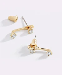 Mint & Lily Birthstone Drop Ear Jacket Earrings