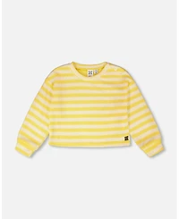 Deux par Toddler Girls Striped Sweater - Toddler|Child