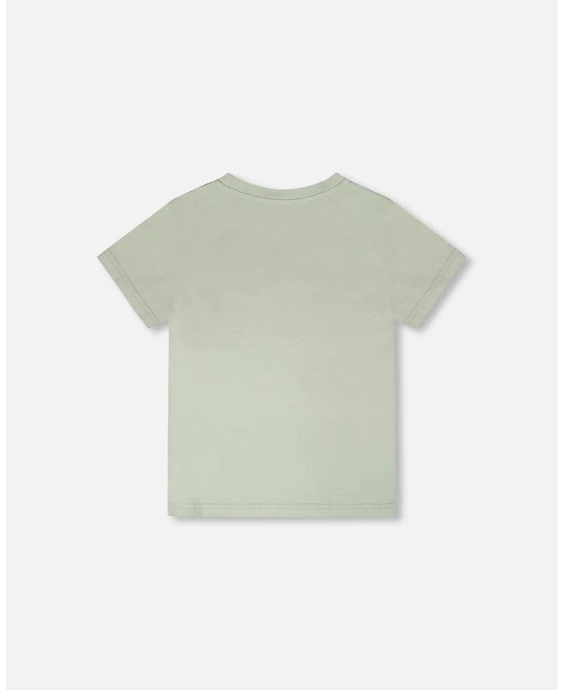 Deux par Toddler Boys Cotton Jersey T-Shirt with Print