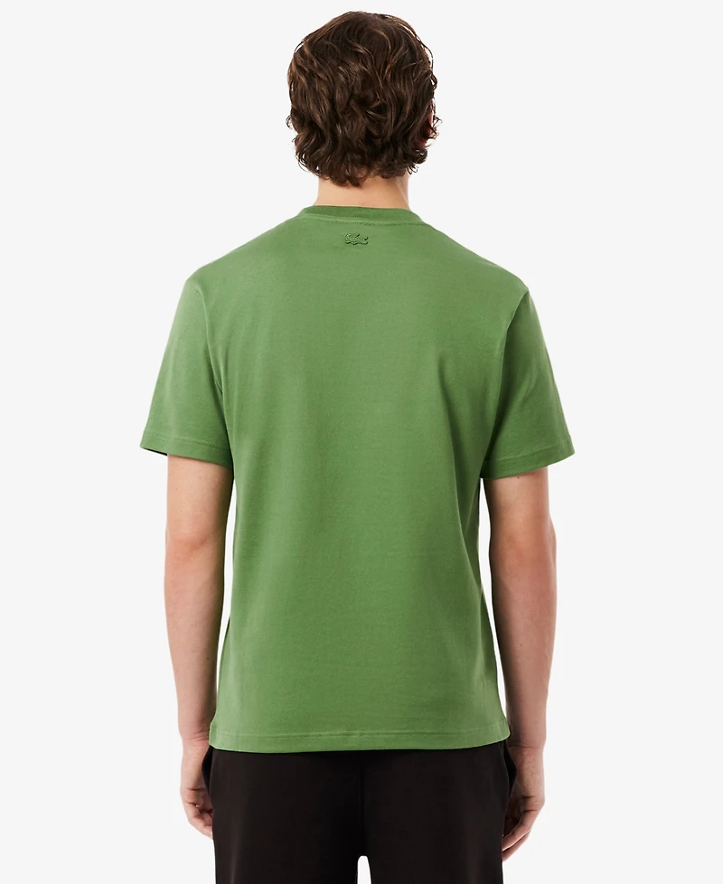 Lacoste Men's Classic-Fit Embroidered Heavy Jersey T-Shirt