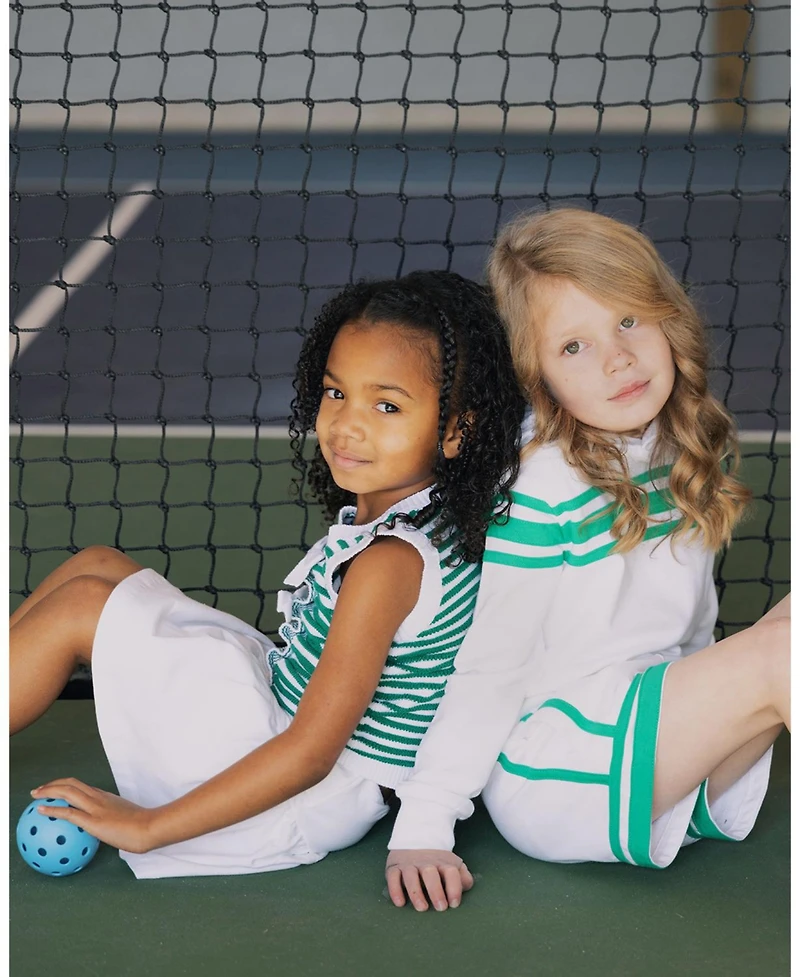 Hope & Henry Girls Organic French Terry Hoodie