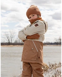 Deux par Kids Unisex Knit Hat Brown