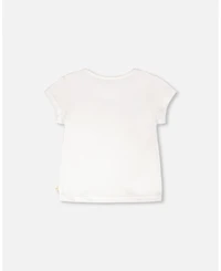 Deux par Deux Toddler Girls Cotton Jersey T-Shirt