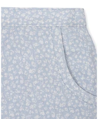 Hope & Henry Little and Big Girls' Organic Seersucker Pull-On Short