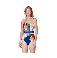 Gottex Women's Positano Square Neck One Piece