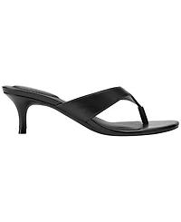 Bandolino Women's Ammer Slip-On Kitten Heel Sandals