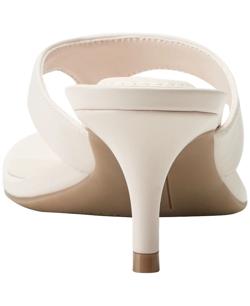 Bandolino Women's Ammer Slip-On Kitten Heel Sandals