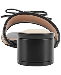 Bandolino Women's Catona Square Toe Slip-On Dress Sandals