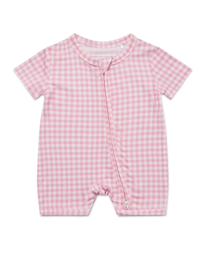 Motette Baby Girls Sugar Gingham Bamboo Sleeper