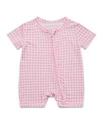 Motette Baby Girls Sugar Gingham Bamboo Sleeper